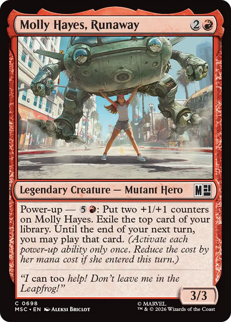 Molly Hayes, Runaway (MSC)