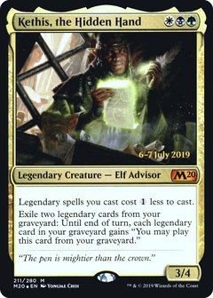 Kethis, the Hidden Hand (211) (Prerelease) - Foil