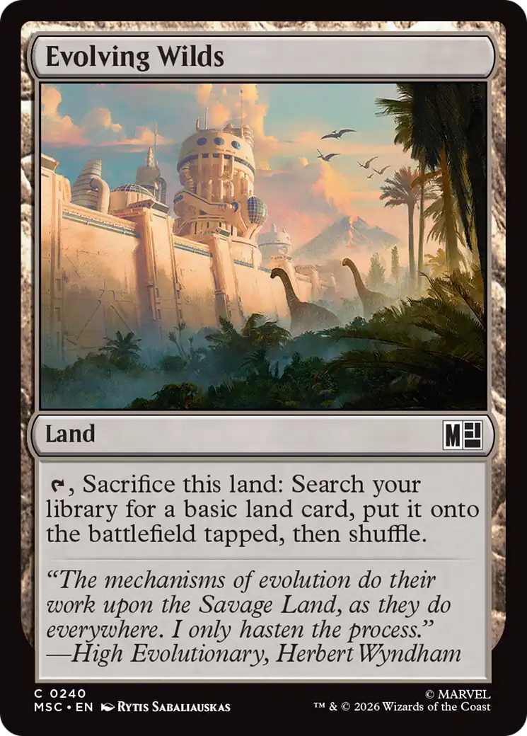Evolving Wilds (MSC)