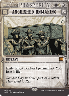 Anguished Unmaking (0035) (Showcase) - Foil