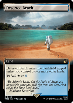Deserted Beach (0488) (Extended Art) - Foil