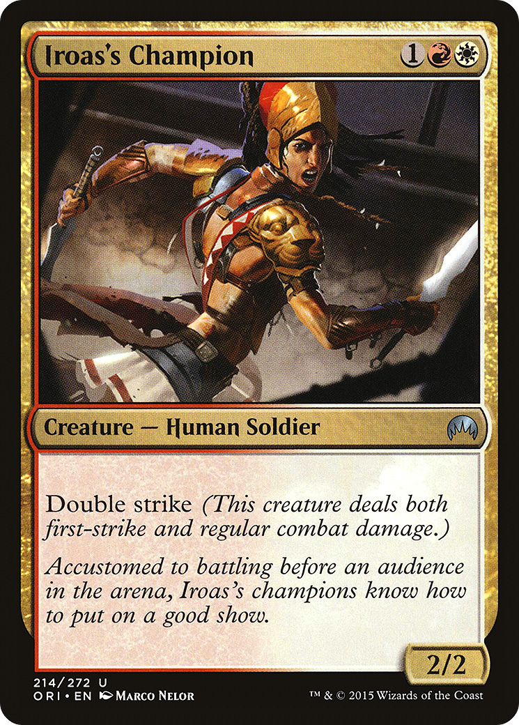 Iroas's Champion - Foil