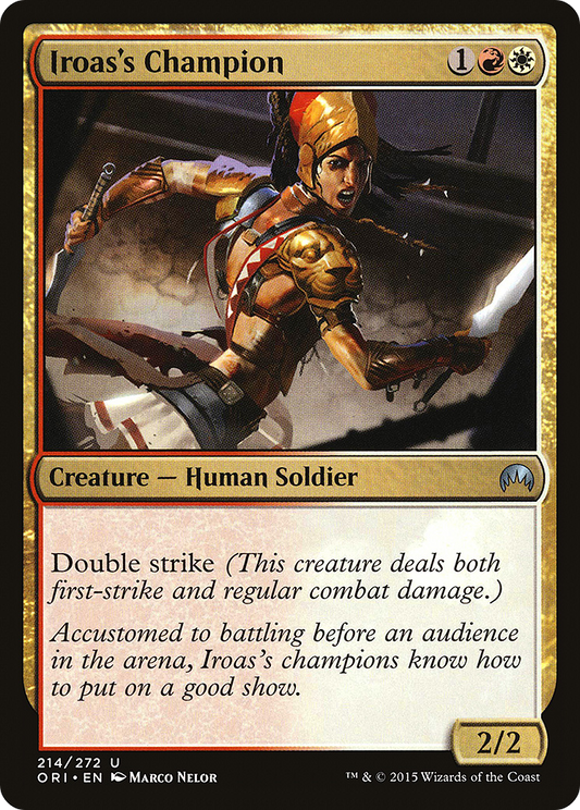 Iroas's Champion - Foil