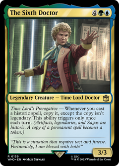 The Sixth Doctor - Foil