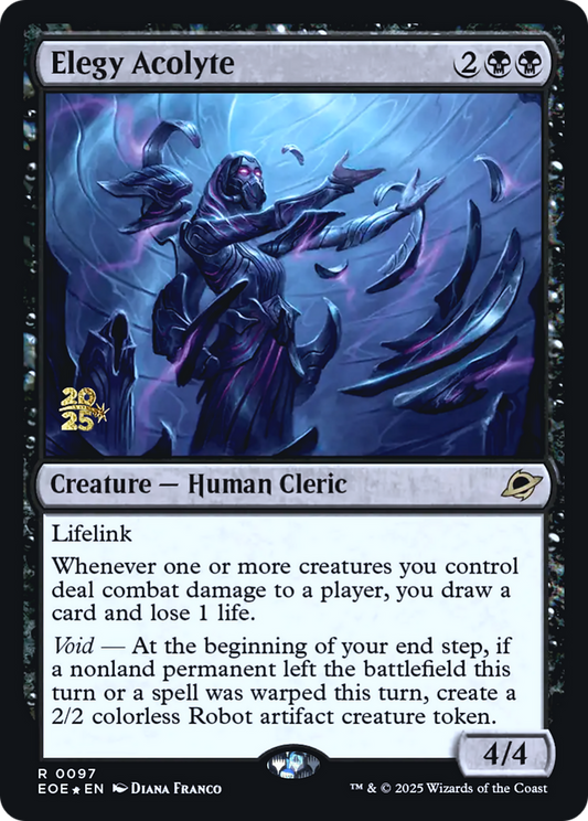 Elegy Acolyte (097) (Prerelease) - Foil