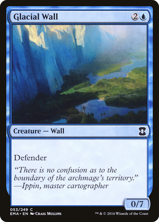 Glacial Wall - Foil