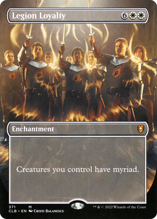 Legion Loyalty (371) (Borderless) - Foil