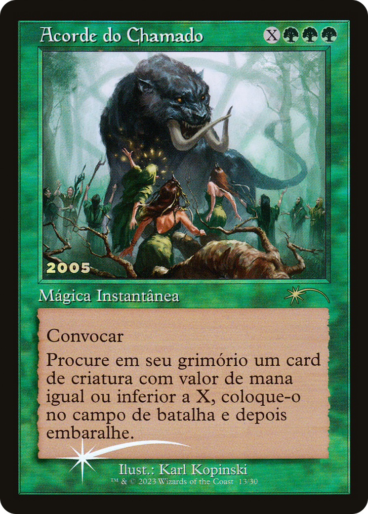 Chord of Calling (013) (2005) (Portuguese) (Retro Frame) - Foil