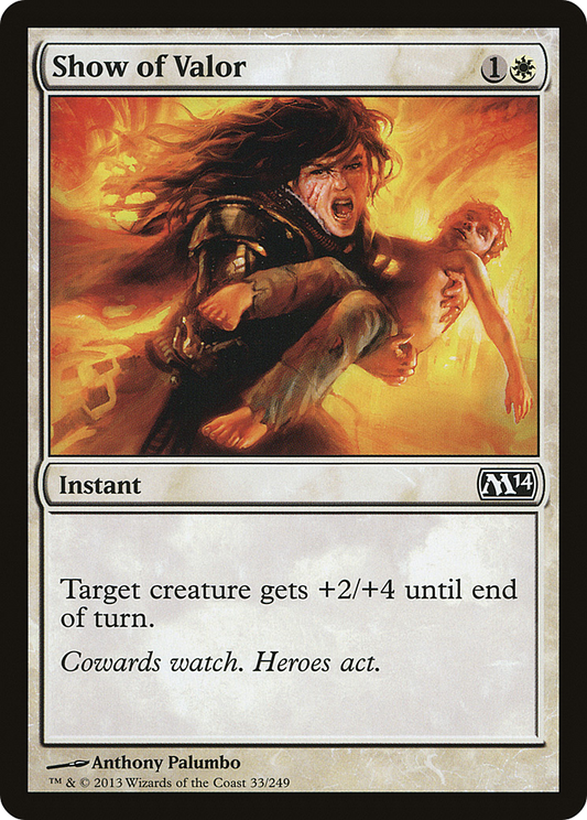 Show of Valor - Foil