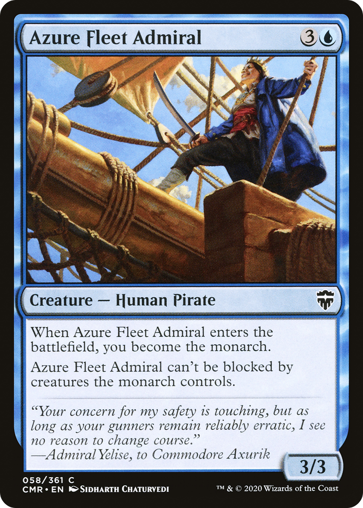 Azure Fleet Admiral - Foil