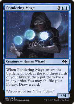 Pondering Mage - Foil