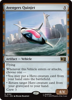 Avengers Quinjet (MSC) - Surge Foil