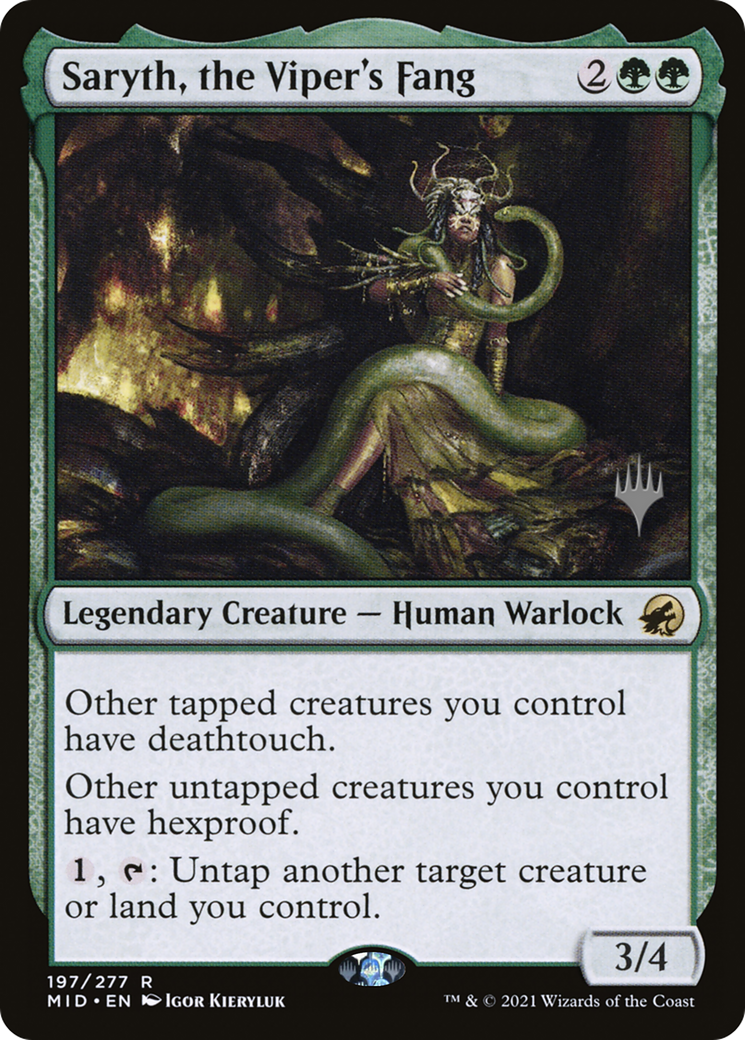 Saryth, the Viper's Fang (197) (Promo Pack)