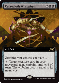 Cursecloth Wrappings (0383) (Extended Art) - Foil
