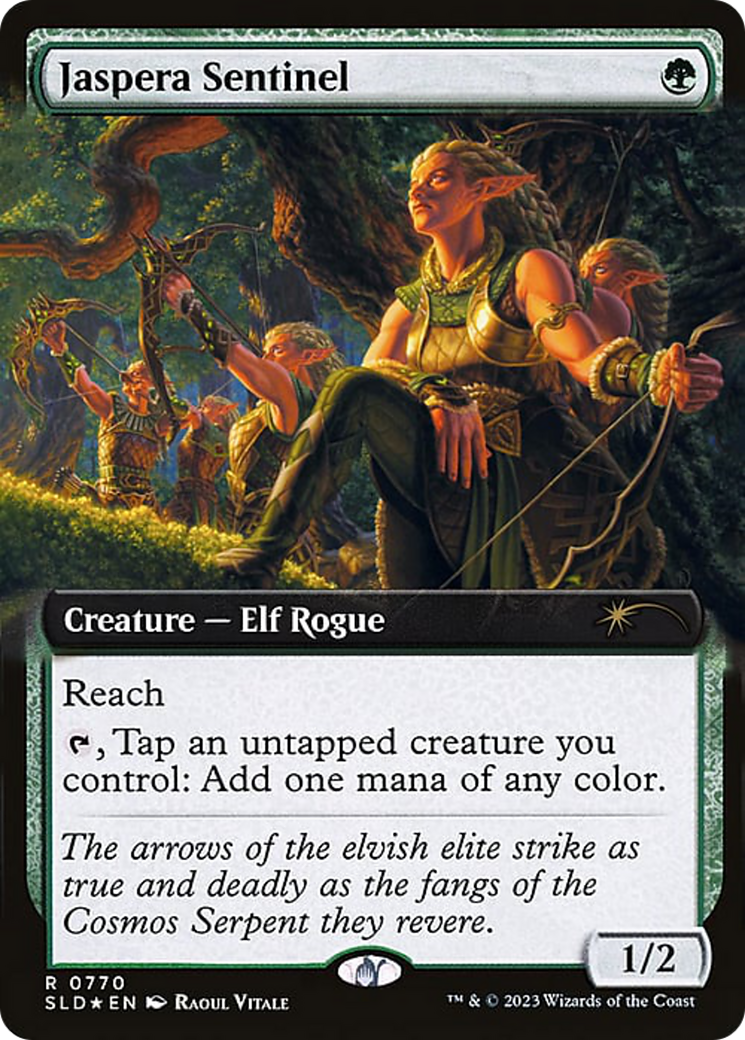 Jaspera Sentinel (0770) (Extended Art) - Foil
