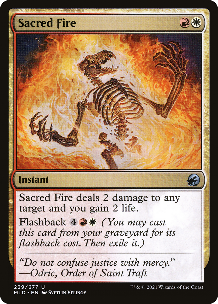 Sacred Fire - Foil