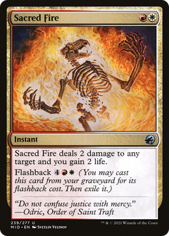 Sacred Fire - Foil