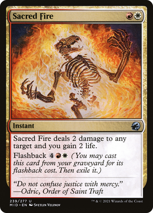 Sacred Fire - Foil