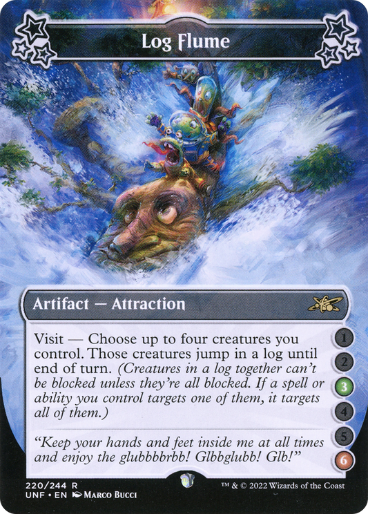 Log Flume (3-6) - Foil