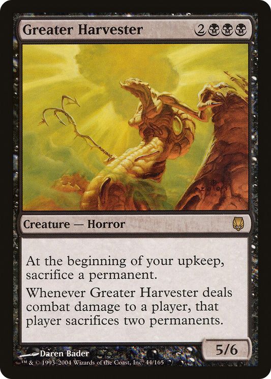 Greater Harvester - Foil