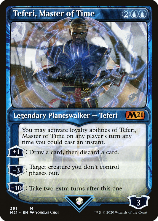 Teferi, Master of Time (291) (Showcase)