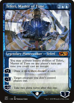 Teferi, Master of Time (291) (Showcase) - Foil