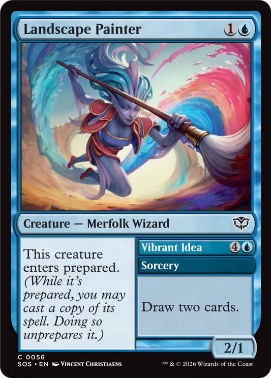 Landscape Painter // Vibrant Idea (0056) (SOS) - Foil