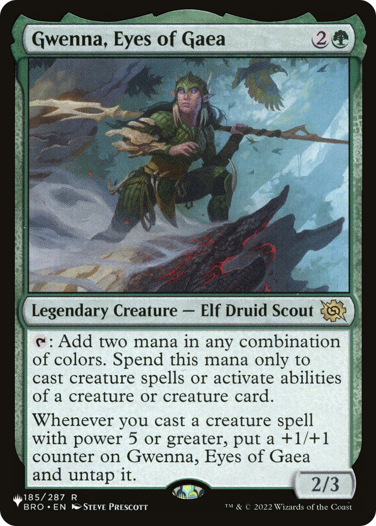 Gwenna, Eyes of Gaea (BRO-185) (PLST)