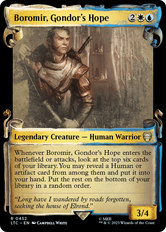 Boromir, Gondor's Hope (0452) (Showcase) - Silver Foil