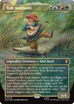 Tom Bombadil (0078) (Borderless) (HOC) - Surge Foil