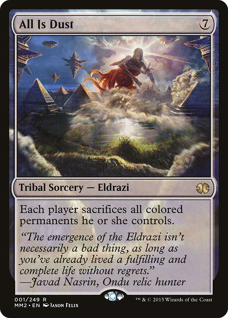All Is Dust - Foil