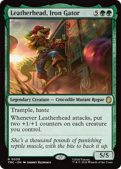 Leatherhead, Iron Gator (0030) (TMC) - Surge Foil