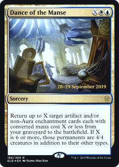 Dance of the Manse (186) (Prerelease) - Foil