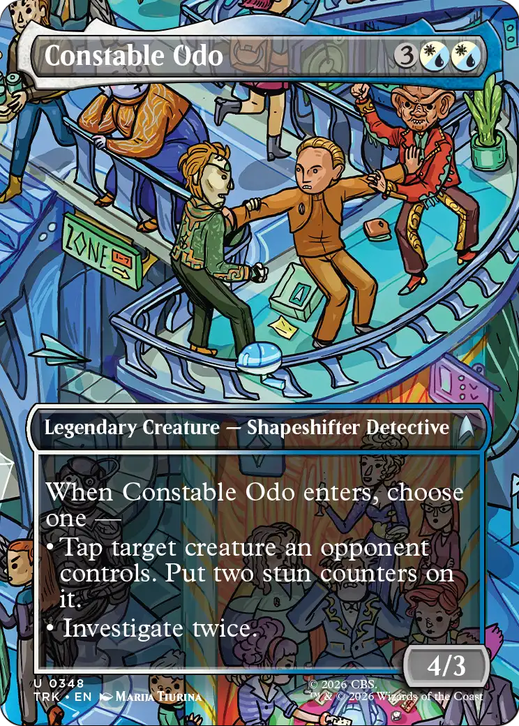 Constable Odo (0348) (Borderless) (TRK)