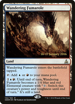 Wandering Fumarole (182) (Prerelease) - Foil