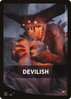Devilish Theme Card