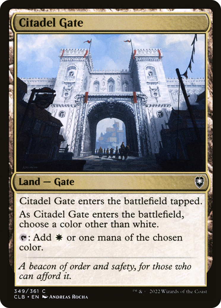 Citadel Gate - Foil