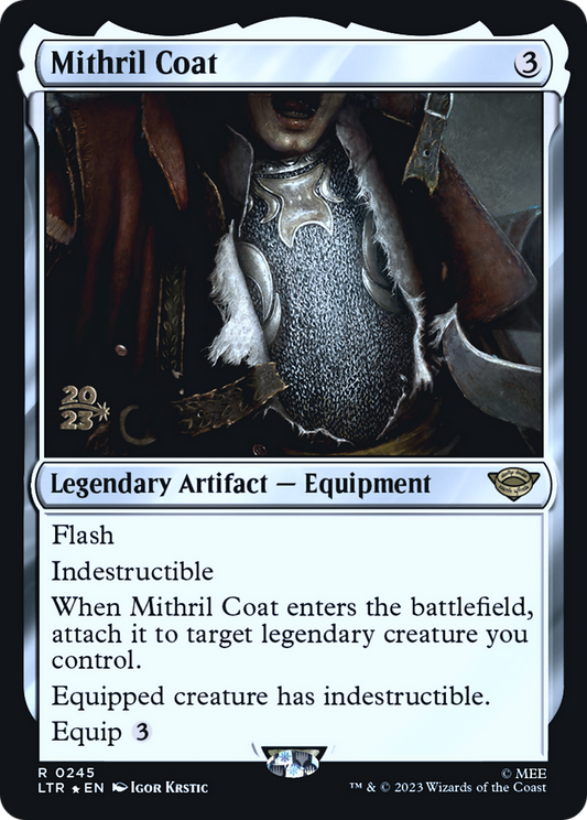 Mithril Coat (0245) (Prerelease) - Foil