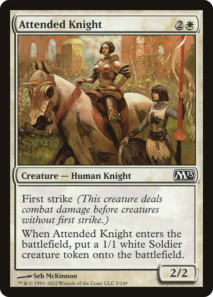 Attended Knight - Foil
