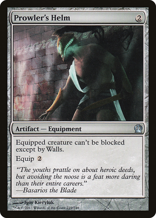 Prowler's Helm - Foil