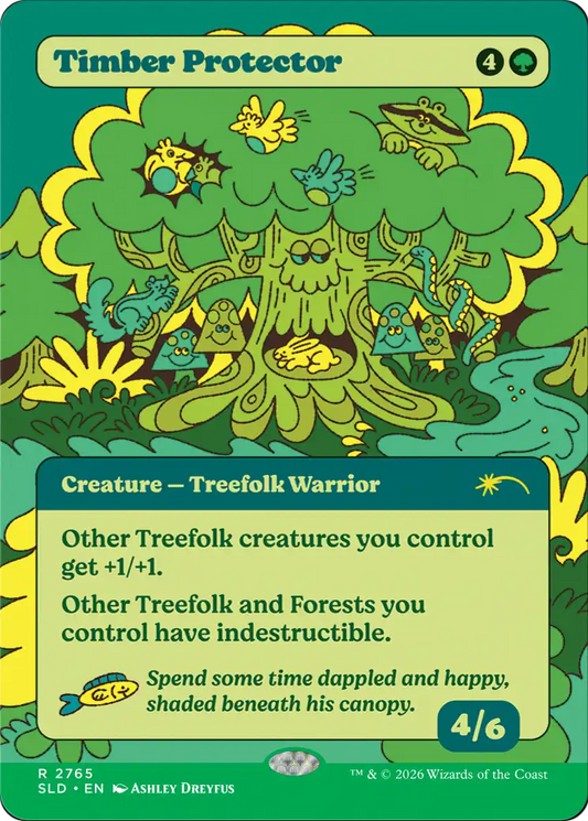 Timber Protector (2765) (Showcase) (SLD) - Foil