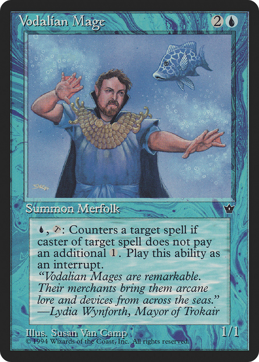 Vodalian Mage (Illus. Susan Van Camp)