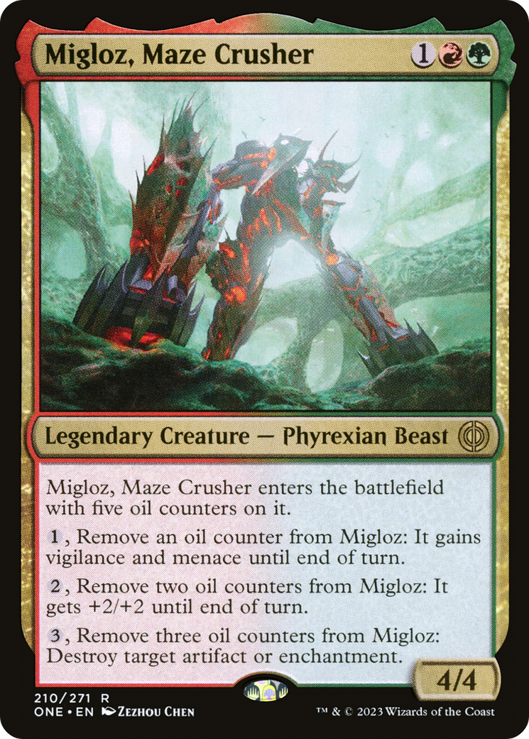 Migloz, Maze Crusher - Foil
