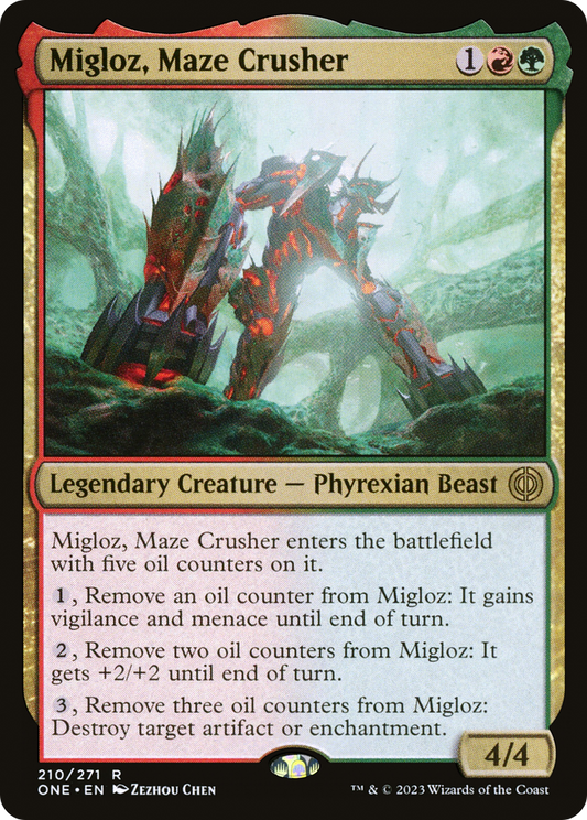 Migloz, Maze Crusher - Foil