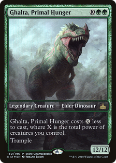 Ghalta, Primal Hunger (130) (Championship Promo) - Foil