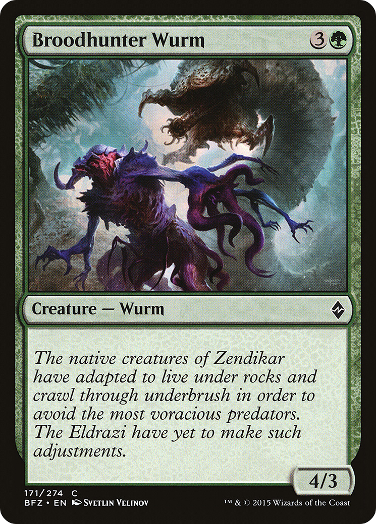 Broodhunter Wurm - Foil