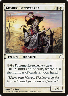 Kitsune Loreweaver - Foil
