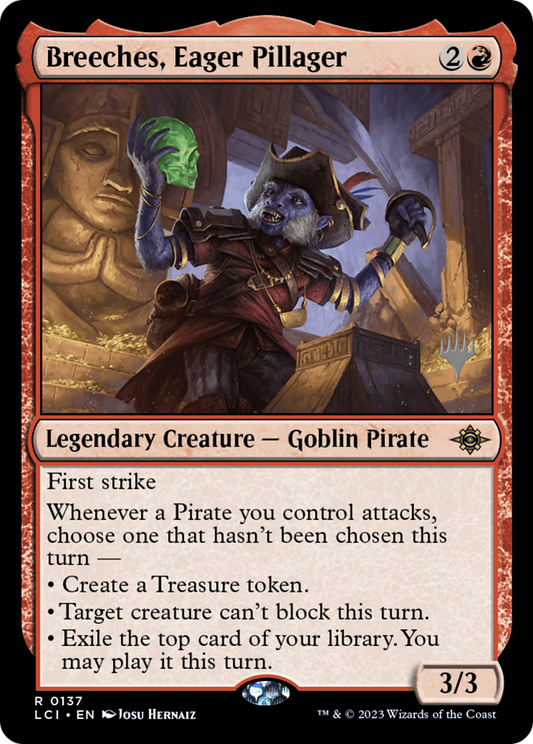Breeches, Eager Pillager (0137) (Promo Pack) - Foil