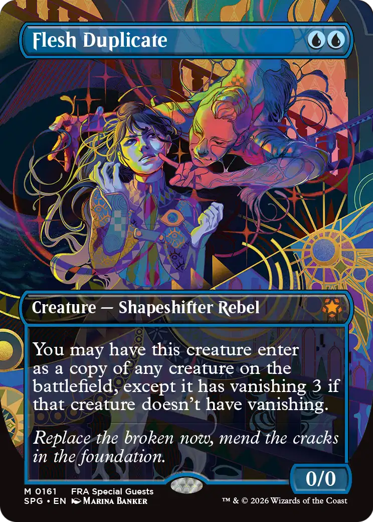 Flesh Duplicate (0161) (Borderless) (SPG)