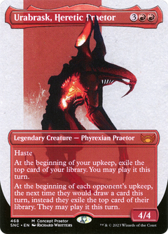 Urabrask, Heretic Praetor (468) (Borderless)